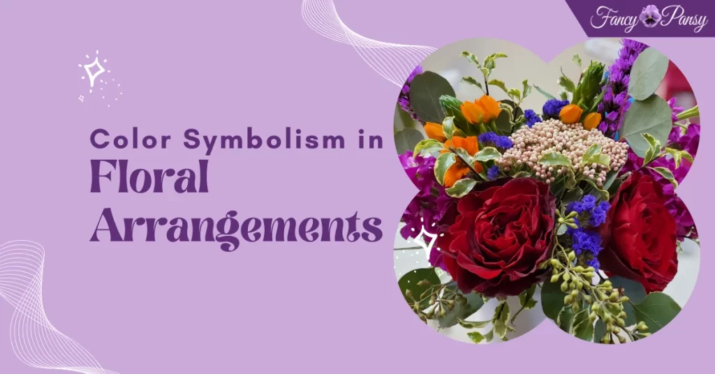 View of Fancy Pansy Floral | Meaningful Colors in Flower Design