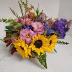 FP Sunflowers and Lisianthus